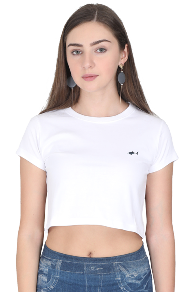 WOMEN - GREAT WHITE SHARK- LIMITED EDITION (Crop Top)