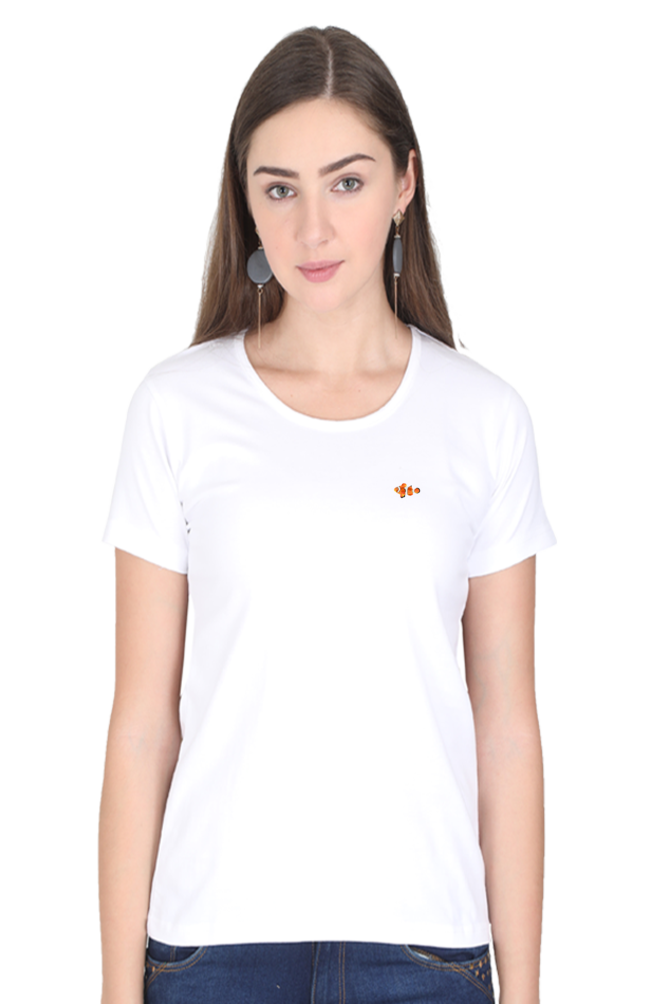 WOMEN- CLOWNFISH SERIES -(Round Neck Tshirt)
