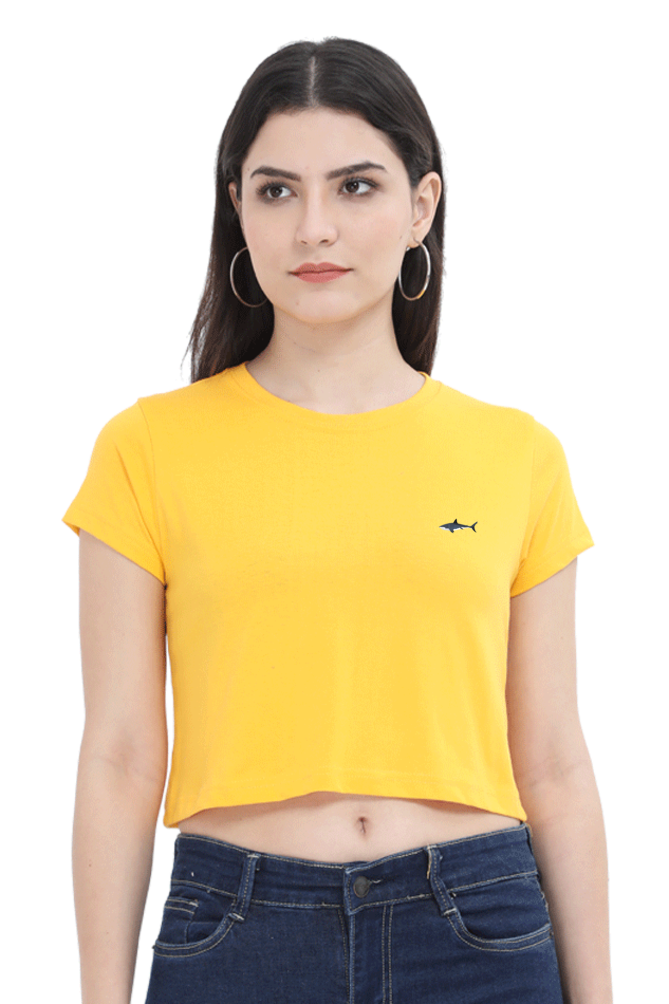 WOMEN - GREAT WHITE SHARK- LIMITED EDITION (Crop Top)