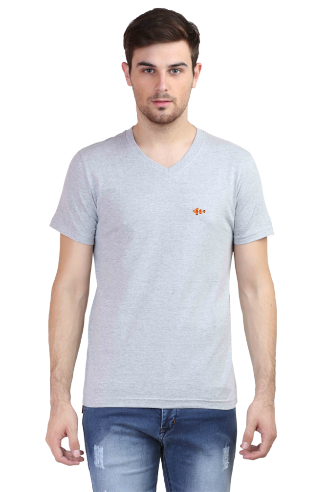 MEN- CLOWNFISH SERIES -(Vneck Tshirt)