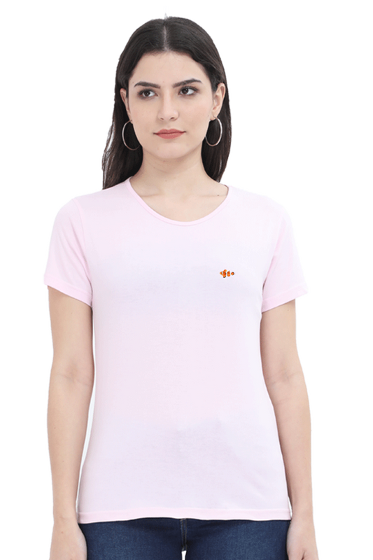 WOMEN- CLOWNFISH SERIES -(Round Neck Tshirt)