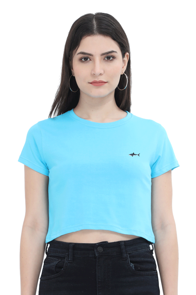 WOMEN - GREAT WHITE SHARK- LIMITED EDITION (Crop Top)
